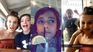 Millie Bobby Brown x Noah Schnapp FunnyCute Moments Nillie or Moah [upl. by Ettelliw]