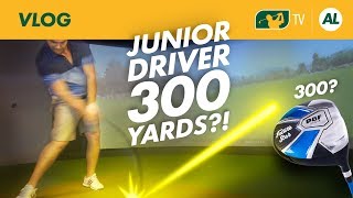 CAN I HIT A JUNIOR DRIVER 300 YARDS [upl. by Dnomasor]