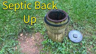 Discovering a 1960s Septic System Is It Still Working [upl. by Ahsikcin]