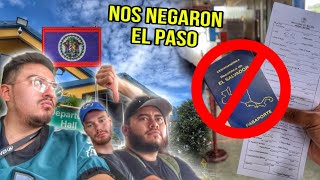 NO VIAJES A BELICE 🇧🇿  ASI NOS TRATARON al LLEGAR POR SER SALVADOREÑOS 🇸🇻😭 [upl. by Anaib]