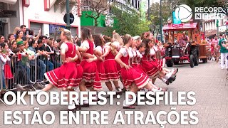 Oktoberfest Blumenau desfiles estão entre as principais atrações de 2023 [upl. by Deyas]