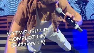 Joshua Bassett Tour PushUp Compliation BaltimoreLA [upl. by Yessak]