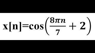 Periodic and Aperiodic Signals  Example 14 [upl. by Haldis]