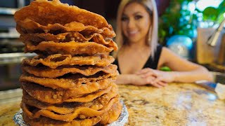 HOW TO MAKE THE BEST BUÑUELOS MEXICAN FRITTERS [upl. by Wayland]