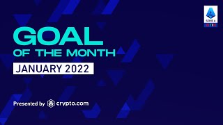 Goal Of The Month January 2022  Presented By cryptocom  Serie A 202122 [upl. by Miguela31]