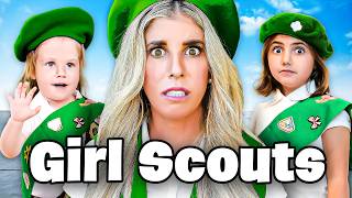 Surviving Every Girl Scout Level with Daughter ft Anazala Family [upl. by Mandal]