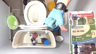 How to Install Fluidmaster Toilet Repair Kit [upl. by Rebmyt]