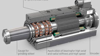 HOW TO CHANGE GRINDING WHEEL SPINDLE BEARING12345🔧 💥AD MECHANICS💥⚙️ [upl. by Dorelia38]