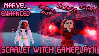 MARVEL ENHANCED SCARLET WITCH  INVISIBLE WOMAN  STORM GAMEPLAY amp TESTERRELEASE INFO [upl. by Nimzay]