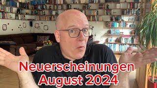 Buch Neuerscheinungen August 2024  10 interessant klingende Krimis und Thriller [upl. by Aikas554]