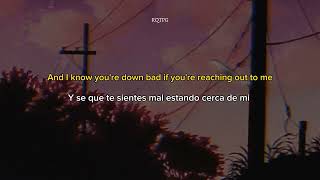 Yot Club  Down Bad LetraLyrics Sub Español English [upl. by Cinemod178]