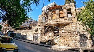 Aleppo morning walk Ahmad Shawqi street  حلب الجميلية [upl. by Ahsiri]