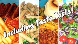 Our weekly vegan meals amp taste tests  March 2024 [upl. by Jannery298]