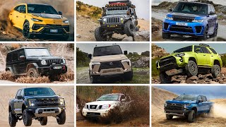 OFF ROAD Of Most Famous Car Brands In The World [upl. by Barrington]