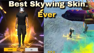 New Skywing Skin Free Fire 🔥❕Best Skywing Skin FF❕New Skydive Skin Free 🔥❕ [upl. by Narak]