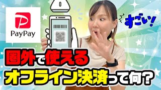 【圏外OK】業界初のPayPay新機能！オフライン決済をご紹介 [upl. by Sauder]