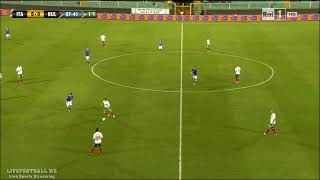 Italy  Bulgaria World Cup Qualification 06092013 First Half [upl. by Nylidnam]