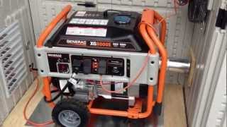 Generac Generator installed in a Suncast Garden Shed for Weatherproofing [upl. by Cullie]