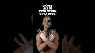 Darby Allin Evolution 20142024 shorts aew allelitewrestling wrestling darby darbyallin [upl. by Llenrep505]