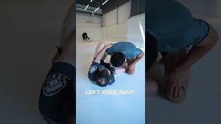 Powerful arm drag from half guard bjj submission grappling [upl. by Lev]