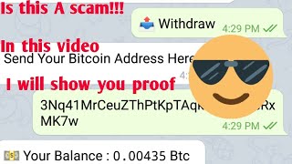 Free bitcoin instantly pay telegram bot  Is it paying watch in this video [upl. by Hillegass586]