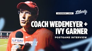 Coach Wedemeyer amp Ivy Garner Talk About The Win Over KSU [upl. by Nwahsad]