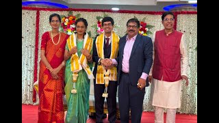 Prof Dr Kamakoti Sir’s Daughter wedding Reception Director IIT Madras [upl. by Ellebasi249]