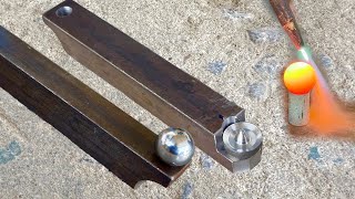 A Turning cutting tool making made by baring ball  Amazing idea baring ball Great lathe tool making [upl. by Seka]