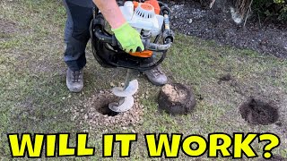 Install Holes In Your Lawn For Drainage [upl. by Lory529]