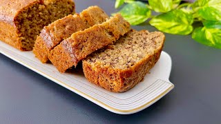 Banana Cake Easy Recipe  How To Make Banana Cake [upl. by Auvil]