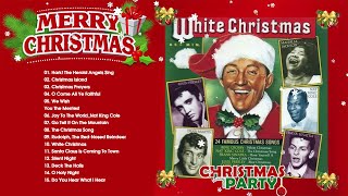 Dean Martin Elvis Presley Ella Fitzgerald Frank Sinatra 🎄 Old Christmas Songs Full Album [upl. by Ralli]