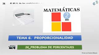 26 PROPORCIONALIDAD [upl. by Madanhoj]