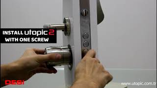 Utopic 2 Smart Lock Installation [upl. by Cassius613]