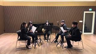 R Muczynski quintet for winds op45 [upl. by Boleyn]