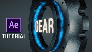 Gear Animation Tutorial  Illustrator and After Effects [upl. by Quar]