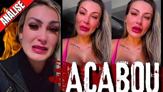 O TRISTE FIM DE ANDRESSA URACH AndressaUrachOficial feltrinoficial [upl. by Gnok]