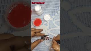 Clay worli neckpiece ytshorts handmadediy handmade youtubeshorts shortsviral viralvideo [upl. by Byram852]