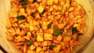 Kairiche Lonche Quick Raw Mango Pickle By Archana [upl. by Harmaning]