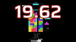 【Tetris 40 lines】 1962 seconds [upl. by Zebadiah629]