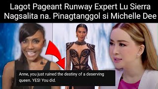 OMG 😱 Lagot Lu Sierra Rumesbak na at PINAGTANGGOL na si Michelle Dee Miss Universe 2023 [upl. by Yddub576]