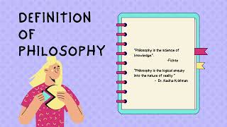 Concept meaning characteristics goalsimportance of philosophy in education Bed 1st year [upl. by Ahsrat]