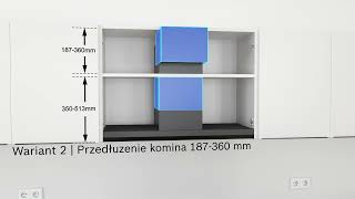 Jak dopasować przedłużenie komina okapu [upl. by Halpern593]