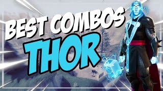 Best Chapter 2 Combos  Thor  Thors Cloak  Fortnite Skin Review [upl. by Ahsiekim788]