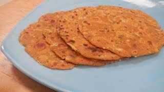 Doodhi Thepla  Sanjeev Kapoor Khazana [upl. by Llehcsreh542]