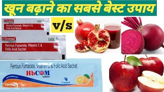 Ferrous fumarate vitamin c amp folic acid sachet  Hb com sachet  hbcom sachet  ironex sachet [upl. by Ibson]