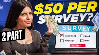 Make Easy Cash 50 for Each Survey You Finish [upl. by Halsey]