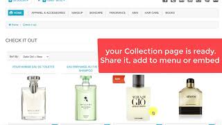 Create products collections with AbanteCart and publish to sites [upl. by Ahsined964]