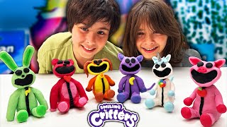 Las Figuras de Plastilina de Smiling Critters con Dani y Evan [upl. by Lowery540]