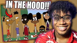 PHINEAS AND FERB IN THE HOOD  Cartoon Connect Phineas and Ferb Parody Reaction [upl. by Amyas510]