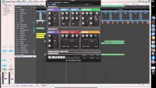 How To Make A Nasty Electro Bassline Synth Patch [upl. by Atram]